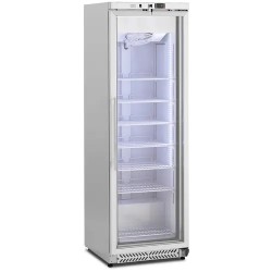 Royal Catering RCLK F380G pakastinkaappi 380 l lasiovella hopea