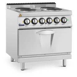 Royal Catering Pro 730 sähköliesi uunilla 13 9 kW 4 levyä 80 x 73 cm