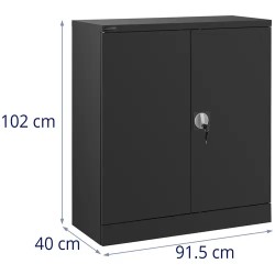 Fromm & Starck STAR_MCAB_22 metallikaappi 102 cm antrasiitti