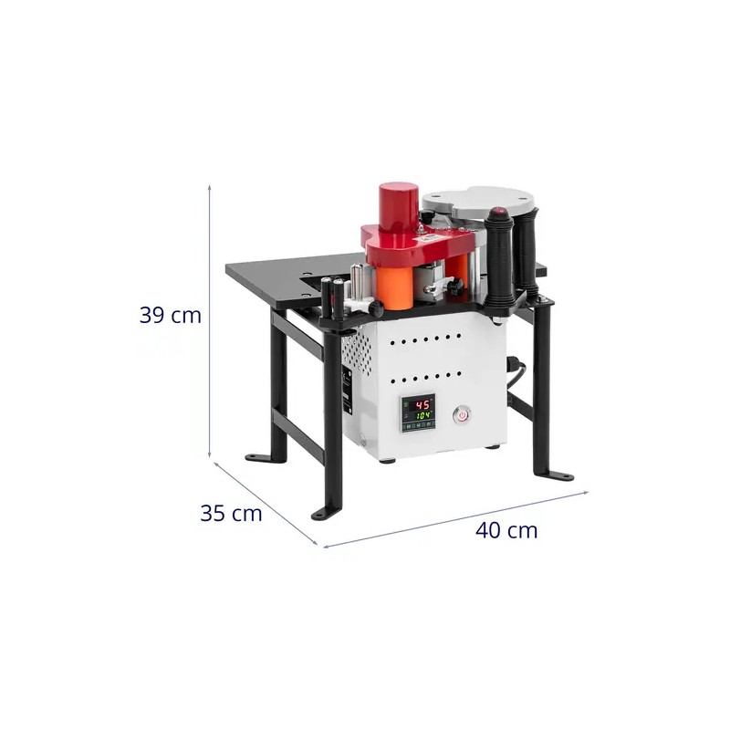 MSW kannettava reunaliimauskone 765 W 120-180 °C