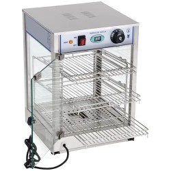 Royal Catering RCHT-850 lämmitetty näyttövitriini 35 cm
