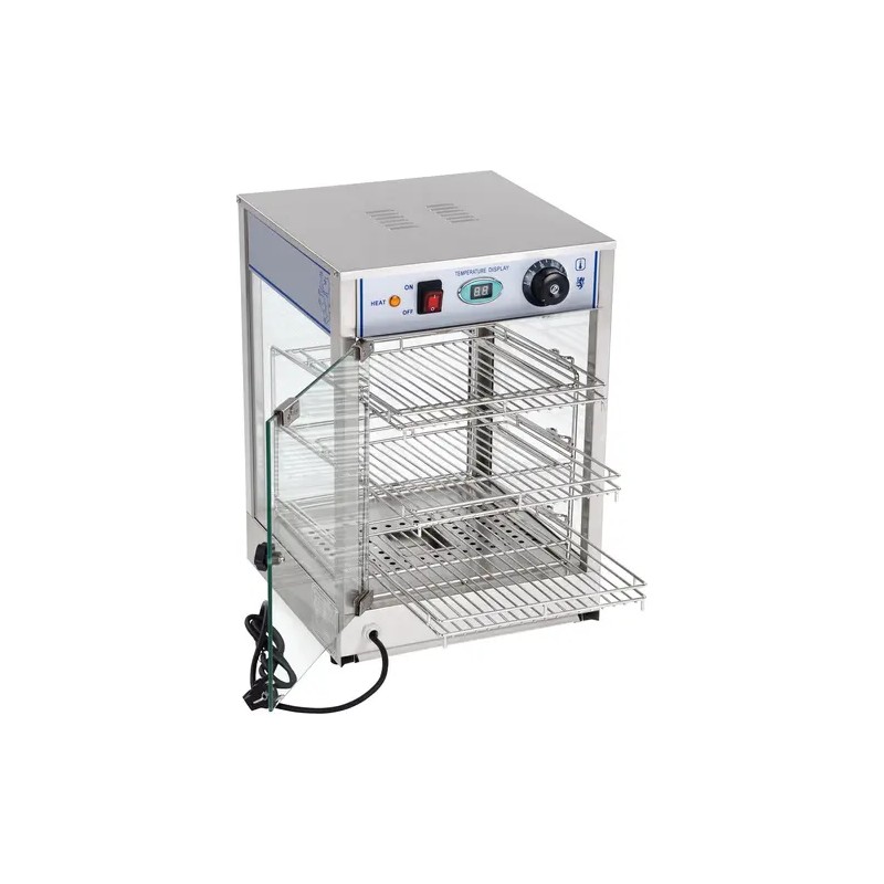 Royal Catering RCHT-850 lämmitetty näyttövitriini 35 cm