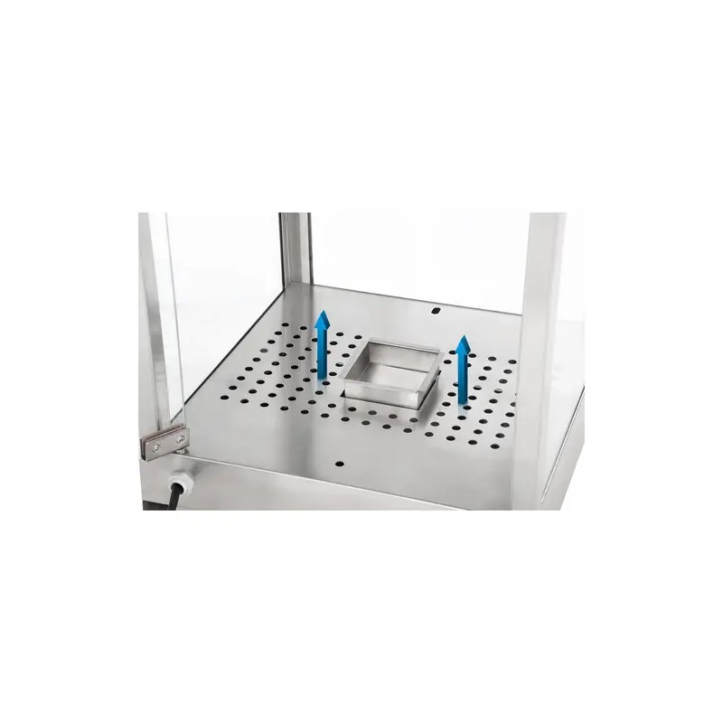 Royal Catering RCHT-850 lämmitetty näyttövitriini 35 cm