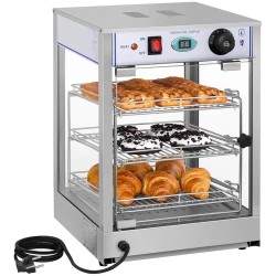 Royal Catering RCHT-850 lämmitetty näyttövitriini 35 cm