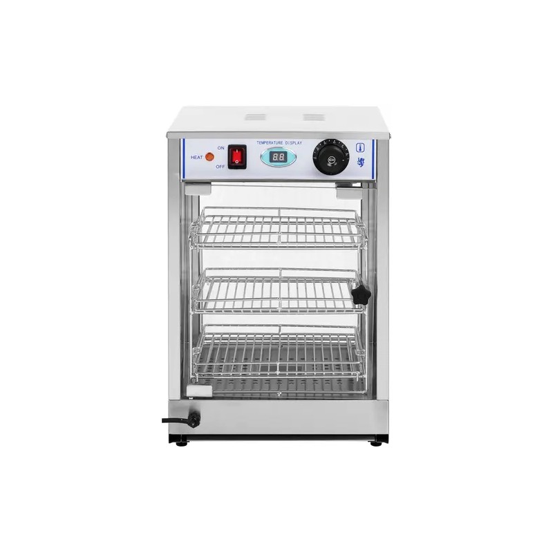 Royal Catering RCHT-850 lämmitetty näyttövitriini 35 cm