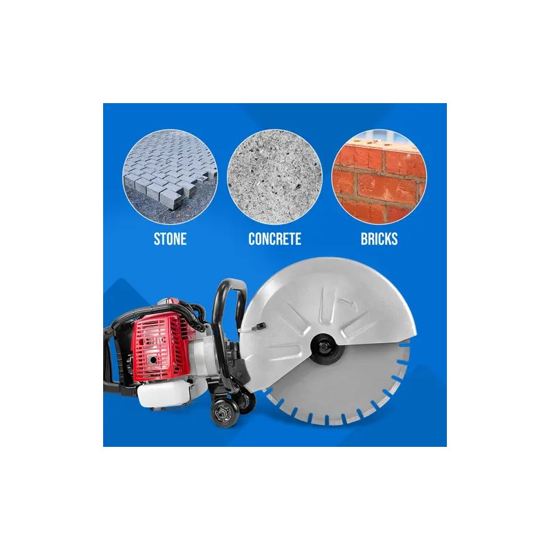 Bensiinikäyttöinen betonisaha 3000 W 155 mm leikkaussyvyys