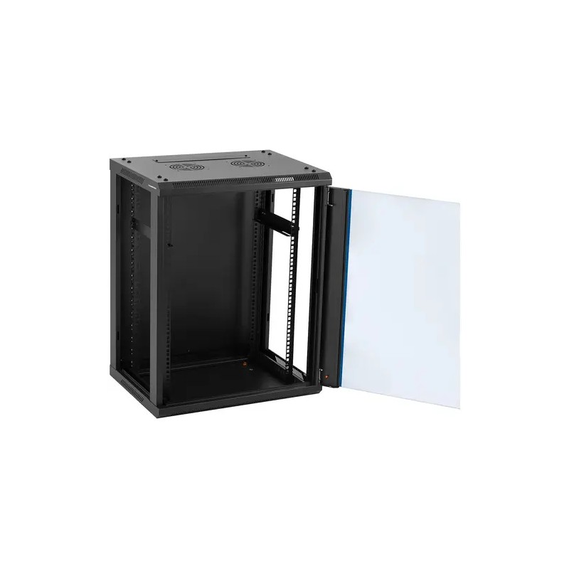 Fromm & Starck STAR_DC.19.15.S_02 palvelinkaappi 19" 15 HE lukittava musta