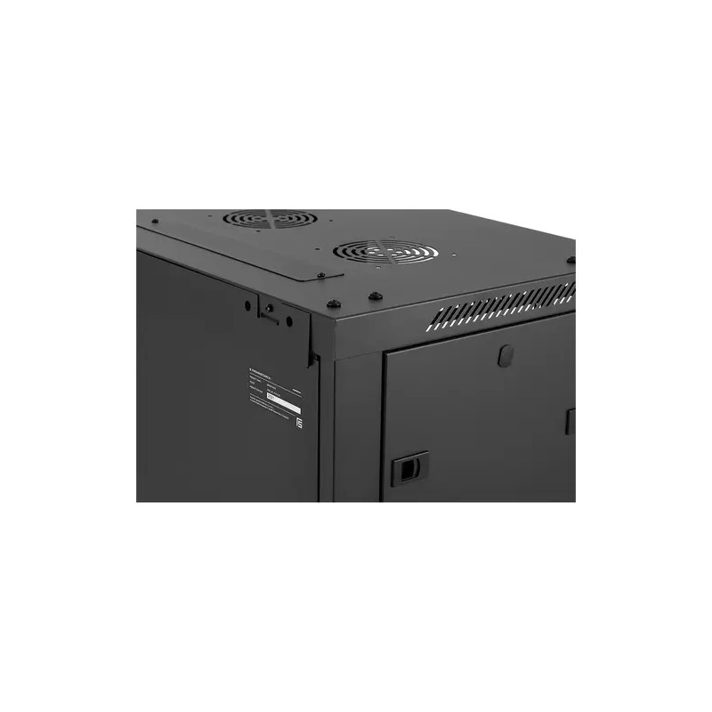 Fromm & Starck STAR_DC.19.15.S_02 palvelinkaappi 19" 15 HE lukittava musta