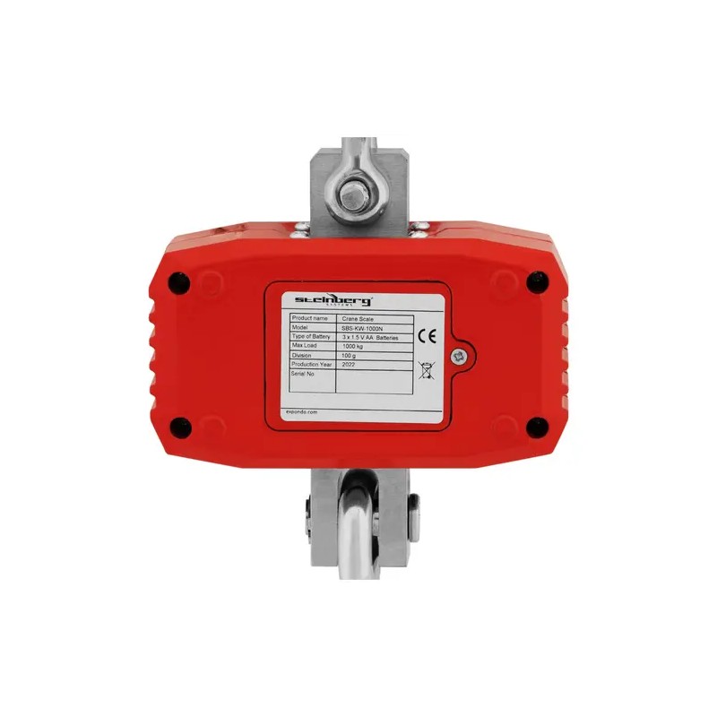 Steinberg Systems SBS-KW-1000N digitaalinen nostovaaka 1000 kg 0,1 kg LCD