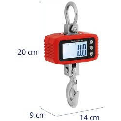 Steinberg Systems SBS-KW-1000N digitaalinen nostovaaka 1000 kg 0,1 kg LCD