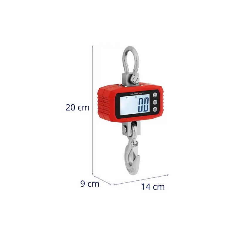 Steinberg Systems SBS-KW-1000N digitaalinen nostovaaka 1000 kg 0,1 kg LCD