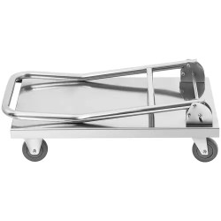 Royal Catering RCFT-1.1 kuljetusvaunu, ruostumaton teräs, 400 kg