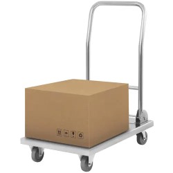 Royal Catering RCFT-1.1 kuljetusvaunu, ruostumaton teräs, 400 kg