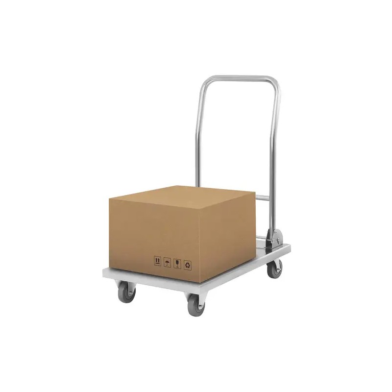 Royal Catering RCFT-1.1 kuljetusvaunu, ruostumaton teräs, 400 kg