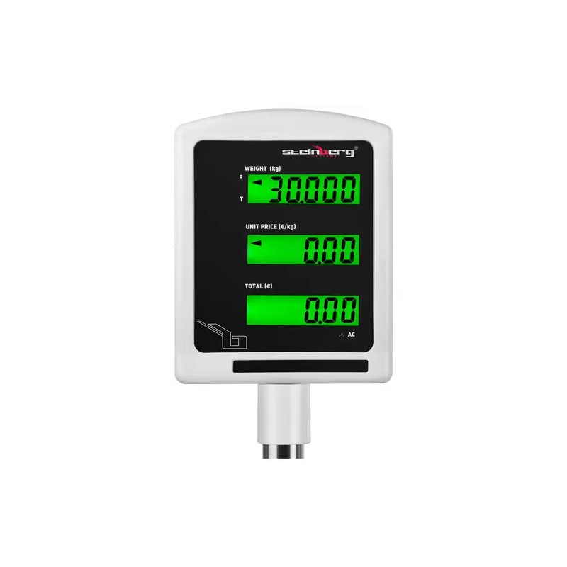 Kontrollivaaka SBS-PW-301CE 30 kg / 1 g 34 x 23 cm