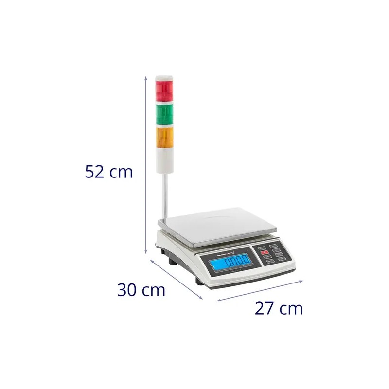 Steinberg Systems SBS-TW-3C pöytävaaka 3 kg / 1 g 210 x 270 mm