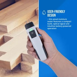 Steinberg Systems kosteusmittari puulle ja seinille, Bluetooth, 6-99,9 %