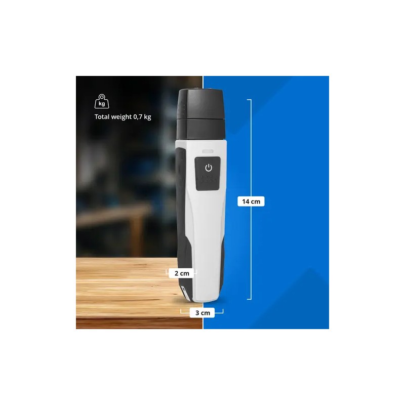Steinberg Systems kosteusmittari puulle ja seinille, Bluetooth, 6-99,9 %