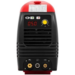 Stamos Germany S-Plasma 50 plasmaleikkurisetti 50 A 230 V ja Firestarter 500 hitsauskypärä 10,7 kg