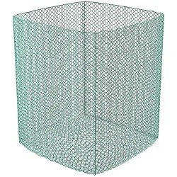 Pyöröpaaliverkko 1 4 x 1 4 x 1 6 m tiheäsilmäinen