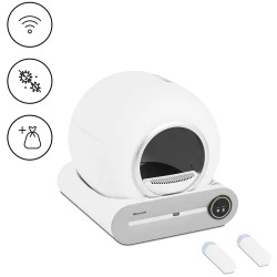 Automaattinen itsepuhdistuva kissanhiekkalaatikko App ohjaus 25 cm