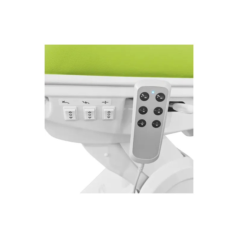 Physa LA PAZ GREEN sähköinen jalkojenhoitotuoli, vihreä, 300 W, 175 kg