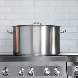 Royal Catering RCST-58E3-S induktiokattila 59 l, Ø 50 cm, ruostumaton teräs