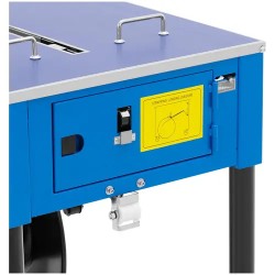 Puoliautomaattinen hihnakone 6-15 mm hihnanleveys 320 W