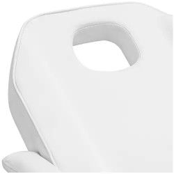 Physa Capua White kosmetiikkasänky 180 x 58 cm, hydraulinen korkeussäätö, valkoinen