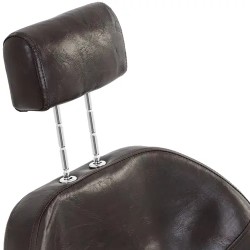 Ilford kampaajatuoli pää- ja jalkatuella, korkeus 52-64 cm, 150 kg, ruskea