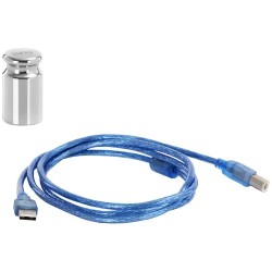 Tarkkuusvaaka 300 g / 0,001 g, Ø 98 mm, Touch-LCD ja lasinen tuulisuoja