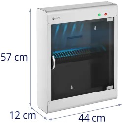Royal Catering RC-KSSS501 UV-sterilisattori 20 veitselle, ruostumaton teräs