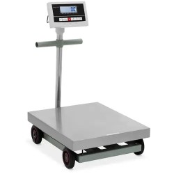 Siirrettävä lavavaaka 600 kg tarkkuus 0 1 kg 50 x 60 cm LCD kg lb