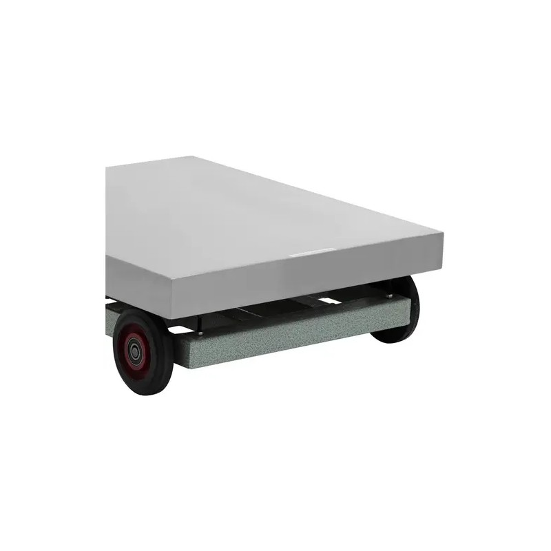 Siirrettävä lavavaaka 600 kg, tarkkuus 0,1 kg, 50 x 60 cm, LCD, kg/lb