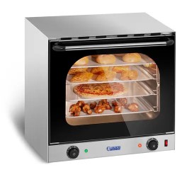 Royal Catering RCCO 2 0 Kiertoilmauuni 2400 W Timerillä ja 4 Pellillä