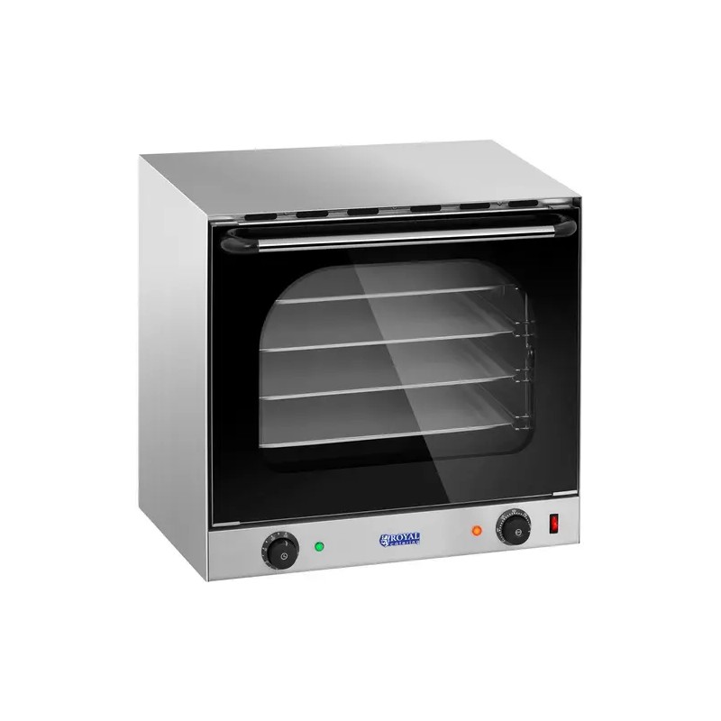 Royal Catering RCCO-2.0 Kiertoilmauuni 2400 W Timerillä ja 4 Pellillä