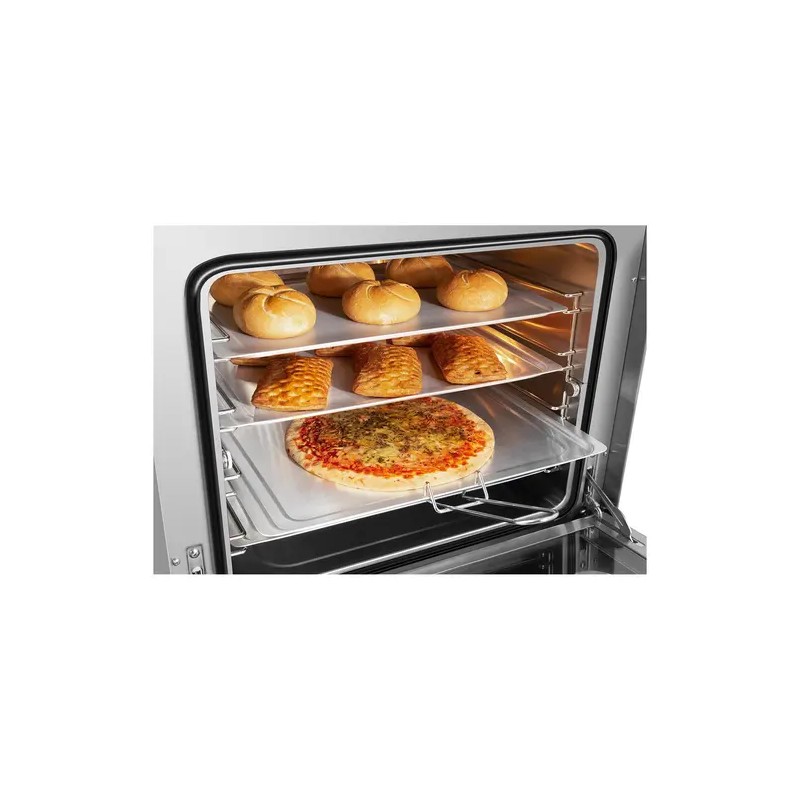 Royal Catering RCCO-2.0 Kiertoilmauuni 2400 W Timerillä ja 4 Pellillä