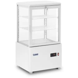 Royal Catering jäähdytysvitriini 58 l valkoinen lukittava
