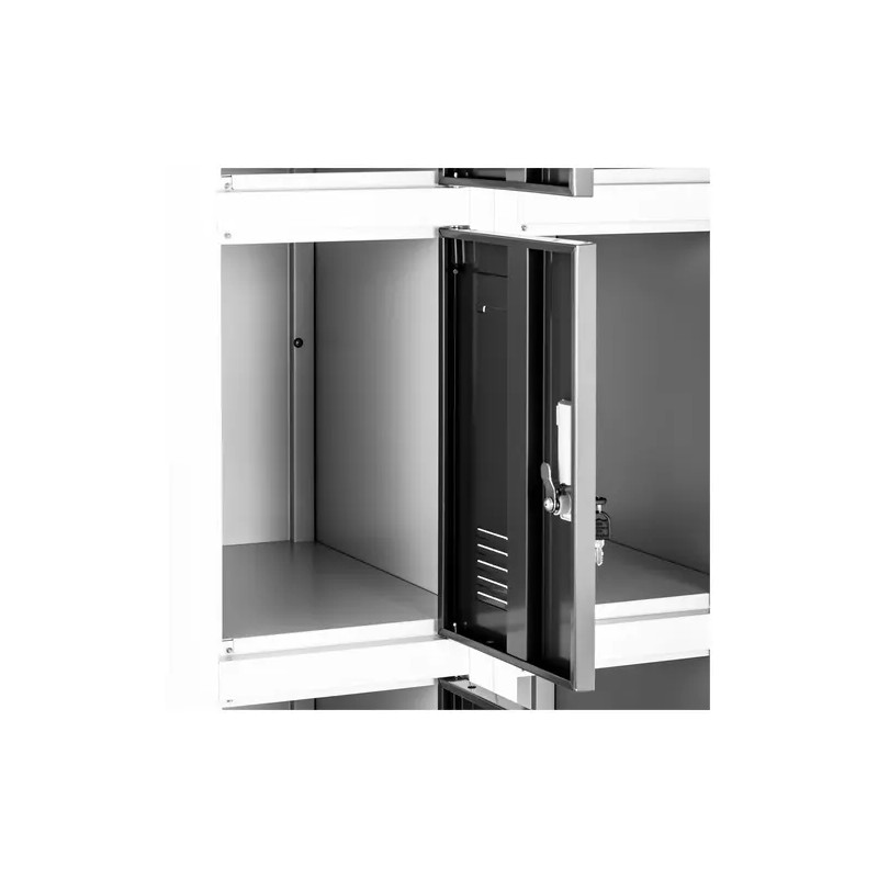 Lokerikaappi 12 lokeroa, harmaa, Fromm & Starck STAR_MCAB_31