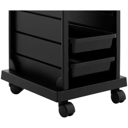 physa kampaamovaunu 4 vetolaatikolla 410 x 315 mm työtaso