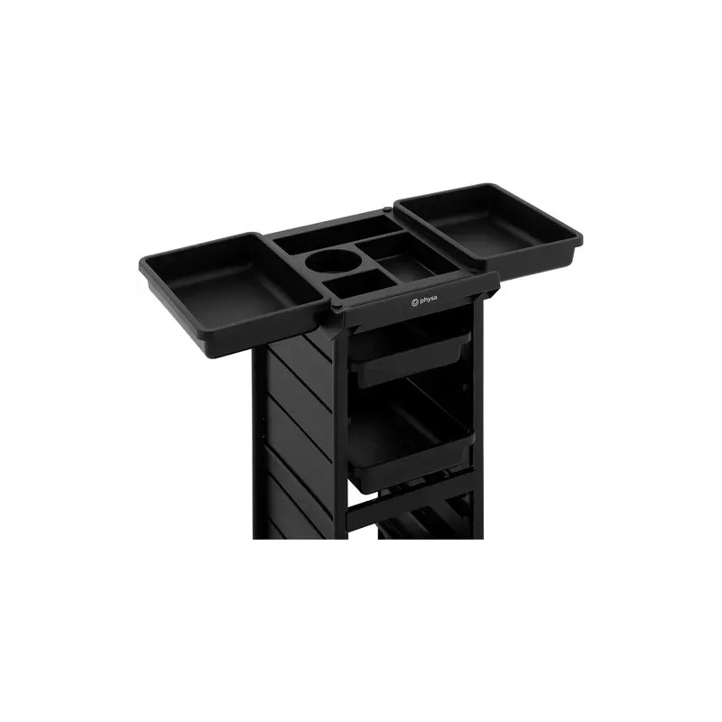 physa kampaamovaunu 4 vetolaatikolla 410 x 315 mm työtaso