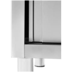 Royal Catering RC-IKS01 tiskiallaskaappi 2 altaalla ruostumaton teräs 140 x 70 cm