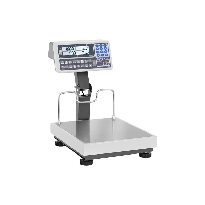 Kauppavaaka LCD-ylänäytöllä 60 kg / 20 g - virallistettu