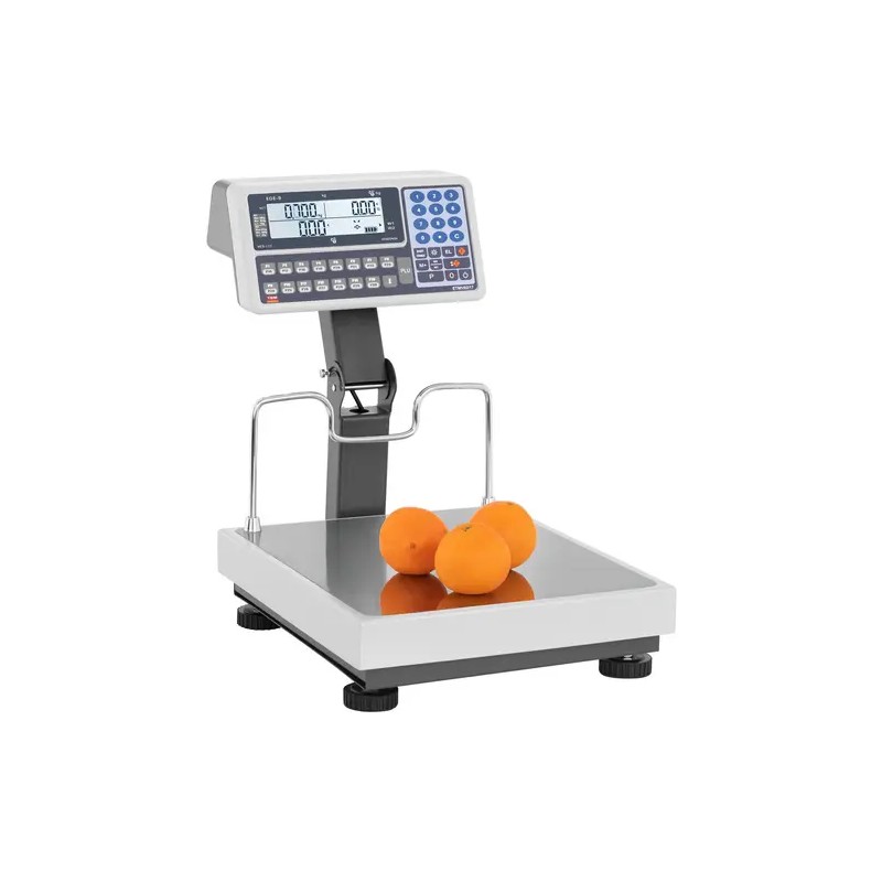 Kauppavaaka LCD-ylänäytöllä 60 kg / 20 g - virallistettu