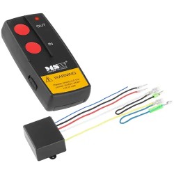 MSW WR1 Langaton kaukosäädin sähkövinssille 12 V 30 m kantama