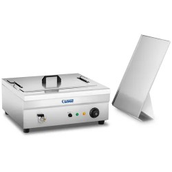 Royal Catering sähkökäyttöinen friteerausallas 18 l 3200 W poistoventtiilillä