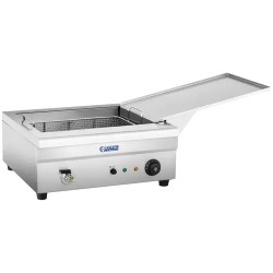 Royal Catering sähkökäyttöinen friteerausallas 18 l 3200 W poistoventtiilillä
