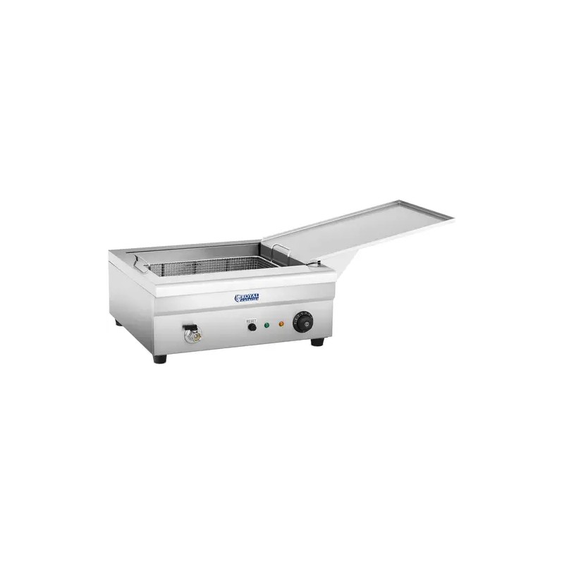 Royal Catering sähkökäyttöinen friteerausallas 18 l 3200 W poistoventtiilillä