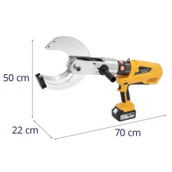MSW Hydrauliset akkukäyttöiset kaapelsakset 120 mm