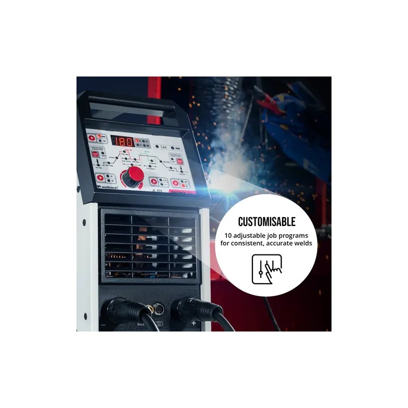 ENTRIX 200 WIG/MMA-hitsauslaite AC/DC 200 A 230 V IGBT pulssitoiminnolla